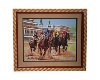 Signed Woodford Reserve-Kentucky Derby Print

