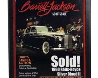 Barret Jackson Auction Scottsdale Poster

