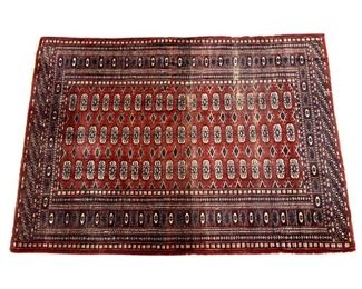 Handwoven Antique Middle Eastern Rug
