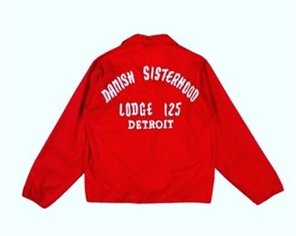 Vintage chainstitch windbreaker