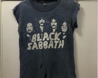 Vintage late 70s Black Sabbath tee