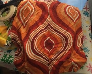 Vintage mid curtain panel 