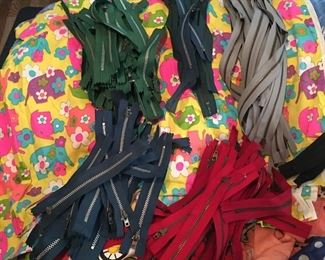 Deadstock metal YKK /talon zippers