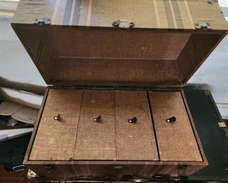 Vintage luggage chest