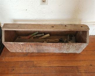 Vintage carpenter's box