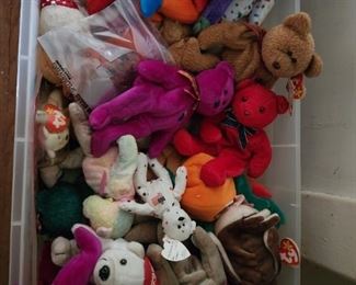 We have over 100 Beanie Babies