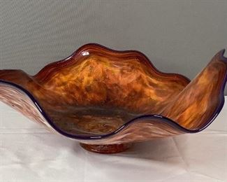 Decorative Handmade Glass Bowl