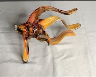  Glass Fish Sculpture