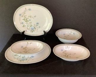 Noritake Ireland "Angel Damour" Serving Pieces