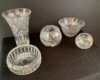 Crystal Vases & Bowls