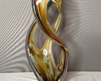  Continuum Glass Art Piece