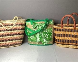  Woven Tote Bags