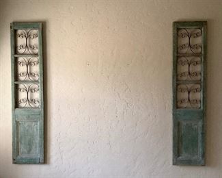 Wood & Metal Door Wall Hangings