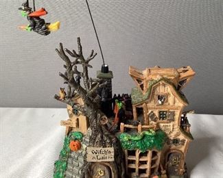 Lemax Witches Lair Display