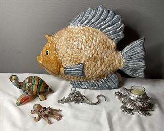  Assorted Glass Sea Life
