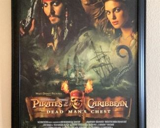 Pirates Of The Caribbean Theater Movie Poster