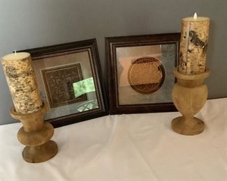 Framed Art & Luminara