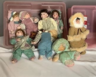  Porcelain Dolls