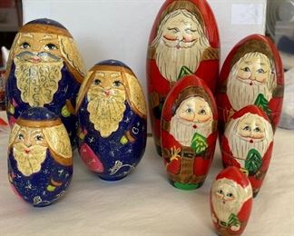 Christmas Russian Nesting dolls
