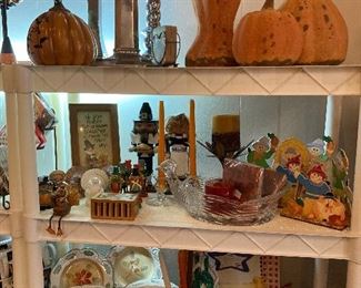 Fall and Thanksgiving decorations 