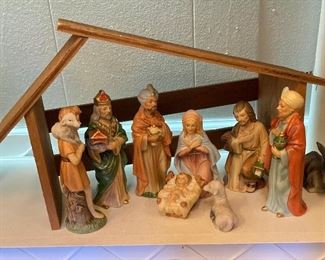 Home Interiors Nativity Figurines 