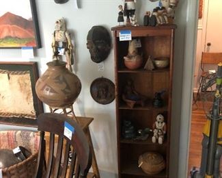 Native American, African, Mexican art