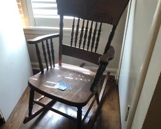 oak rocker