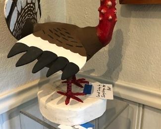 folk art turkey