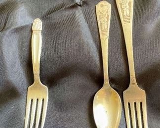 Silver Plate Children Silverware Holmes and Edwards, Imperial