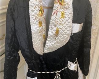 Vintage Dragon Silk Jacket