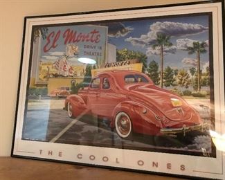 Classical Car Framed picture