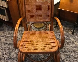 Caned bentwood rocker - again excellent condtion.