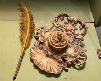 Victorian Style Ink Well