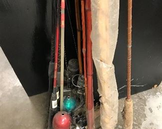 Fishing poles of all kinds