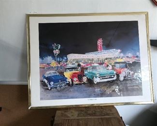 More wonderful vintage car prints