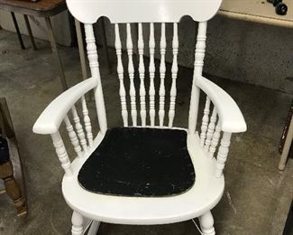 Love this old Rocker.  Lots of books read in this old rocker