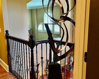 Large metal sculpture