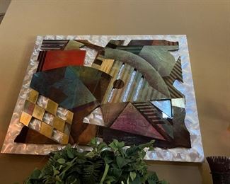 One of several very nice pieces of art