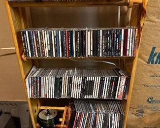 Lots of cds dvds
