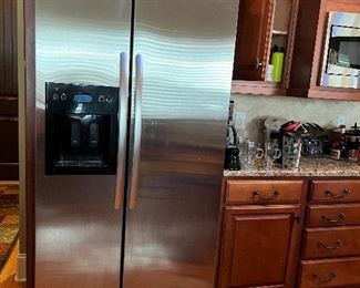 Stainless steel refrigerator