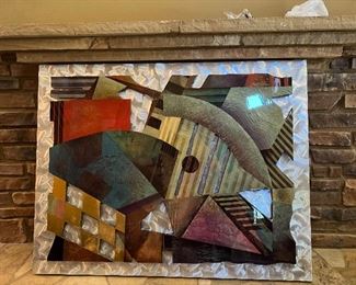 Original signed abstract art