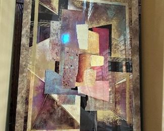 Original signed abstract art
