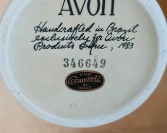 Avon 1983 numbered