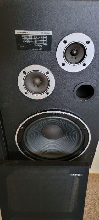 Vintage Pioneer Model CS-G2001 Speakers 