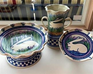 Special Pottery purchased at Edmonds Arts Festival