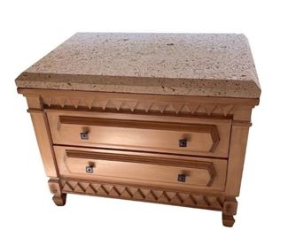 KREISS NIGHTSTAND WITH DRAWERS