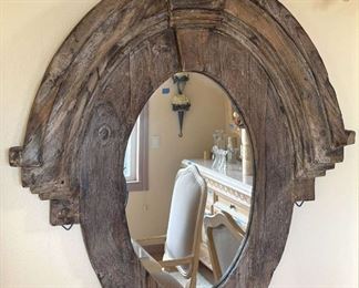 Amazing!! Wooden Accent Mirror