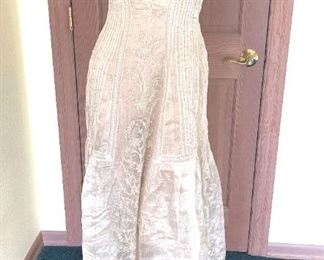 Vintage Silk Dress from the Philippines over 100 years old