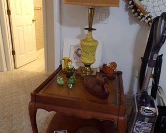 lamp & small table