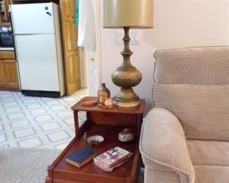 lamp table & lamp